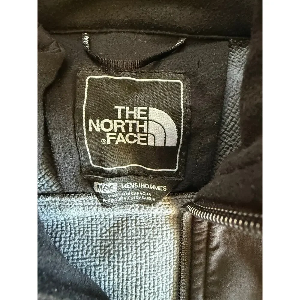 Vintage The North Face Black Windstopper Waterproof Jacket Size Medium